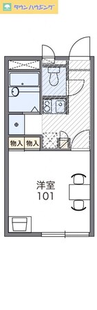 レオパレスエスペーロの物件間取画像